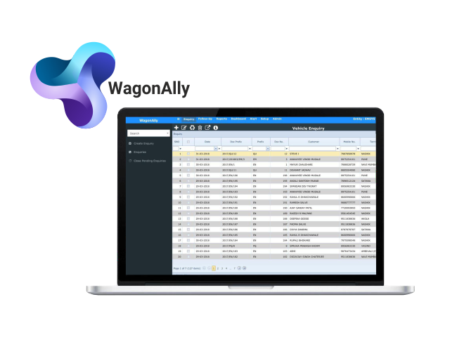 Automobile dealer management software